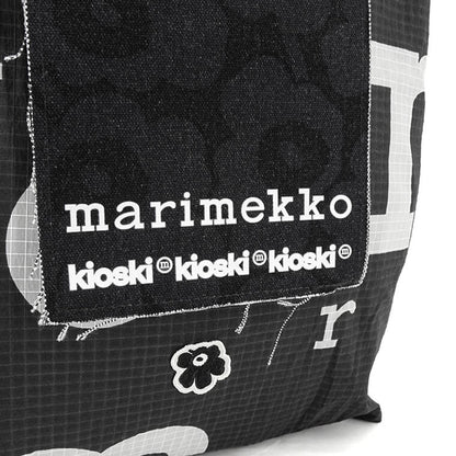 marimekko レディース メンズ トートバッグ FUNNY TOTE MARIMERKKI 092212 BLACK WHITE ブラック ホワイト 992