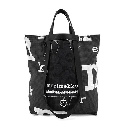 marimekko レディース メンズ トートバッグ FUNNY TOTE MARIMERKKI 092212 BLACK WHITE ブラック ホワイト 992