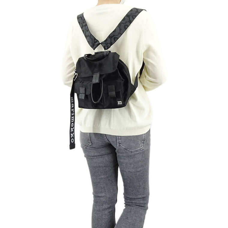 marimekko レディース バックパック EVERYTHING BACKPACK S UNIKKO 092230 BLACK ブラック 999