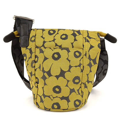 marimekko レディース メンズ ショルダーバッグ ESSENTIAL BUCKET UNIKKO 092703 YELLOW BLACK イエロー ブラック 920