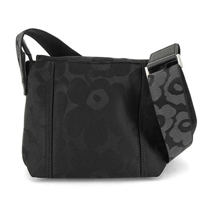 marimekko レディース メンズ ショルダーバッグ MINI MESSENGER UNIKKO 092803 BLACK ブラック 999