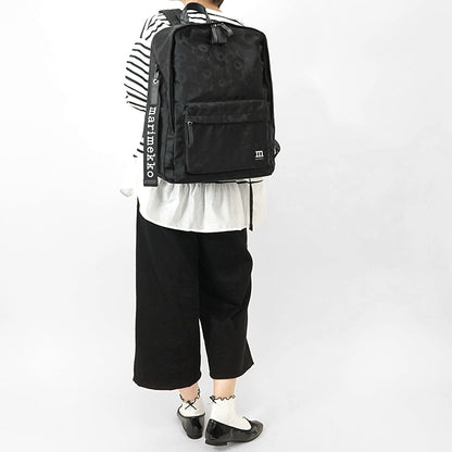 marimekko レディース メンズ バックパック ZIP TOP BACKPACK UNIKKO 093324 BLACK ブラック 999