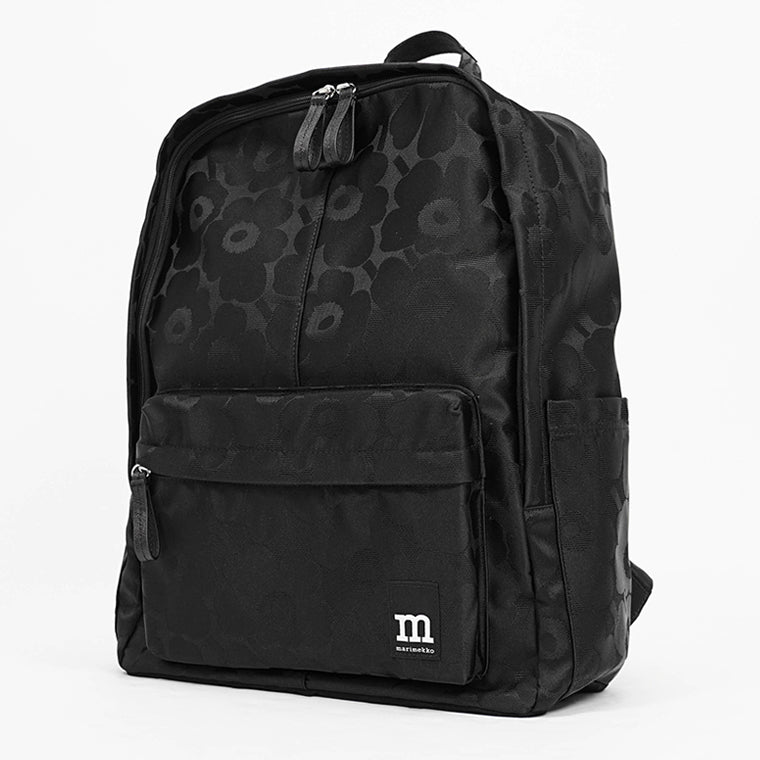 marimekko レディース メンズ バックパック ZIP TOP BACKPACK UNIKKO 093324 BLACK ブラック 999