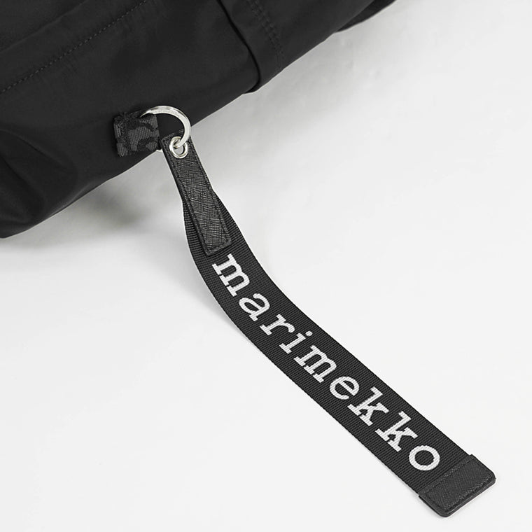 marimekko レディース メンズ バックパック ZIP TOP BACKPACK SOLID 093325 BLACK ブラック 009