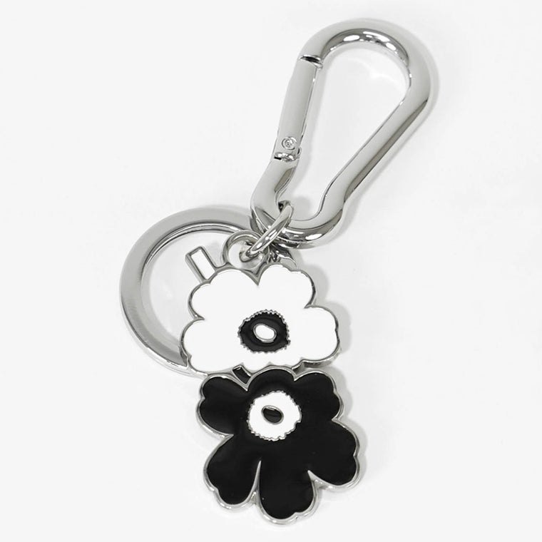 marimekko レディース メンズ キーリング PUHALLUS UNIKKO I KEY CHAIN 093606 BLACK WHITE ブラック ホワイト 910