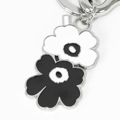 marimekko レディース メンズ キーリング PUHALLUS UNIKKO I KEY CHAIN 093606 BLACK WHITE ブラック ホワイト 910