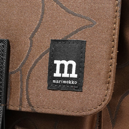 marimekko レディース メンズ ショルダーバッグ MINI MESSENGER PIIRTO UNIKKO 093945 ブラウン 890