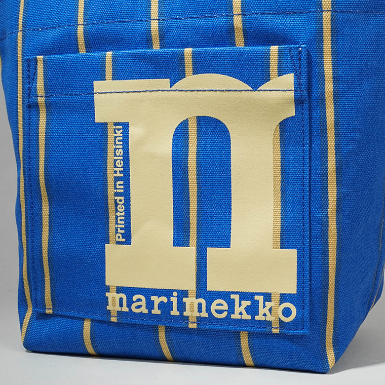 marimekko レディース メンズ トートバッグ MONO MINI TOTE PUHVELI 094015 ブルー 520