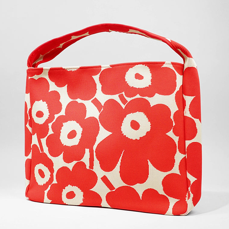 マリメッコ marimekko レディース ショルダーバッグ レッド系ベージュ