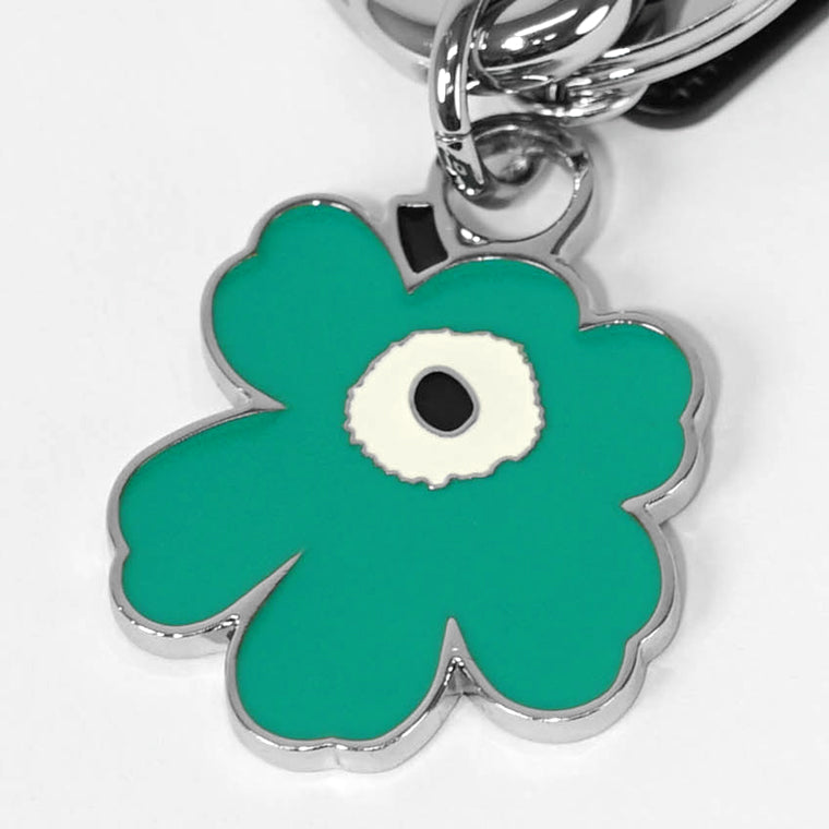 marimekko レディース メンズ キーリング PUHALLUS UNIKKO II KEY CHAIN 094173 ターコイズ オフホワイト 610