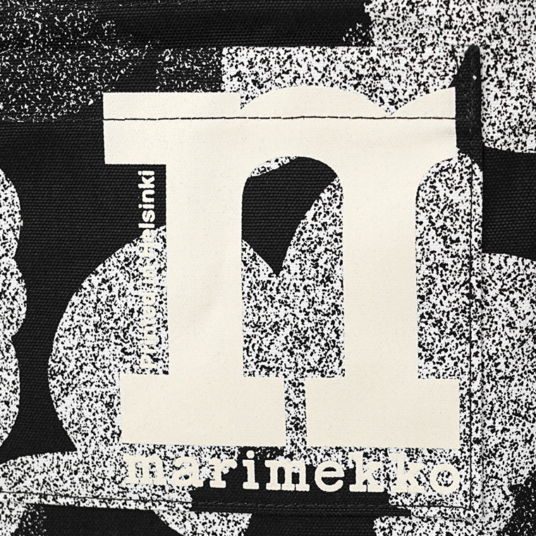 marimekko レディース トートバッグ MONO MINI TOTE UNIKKO 094579 BLACK WHITE ブラック ホワイト 910