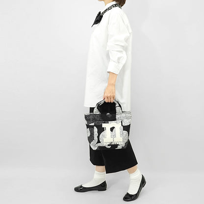 marimekko レディース トートバッグ MONO MINI TOTE UNIKKO 094579 BLACK WHITE ブラック ホワイト 910