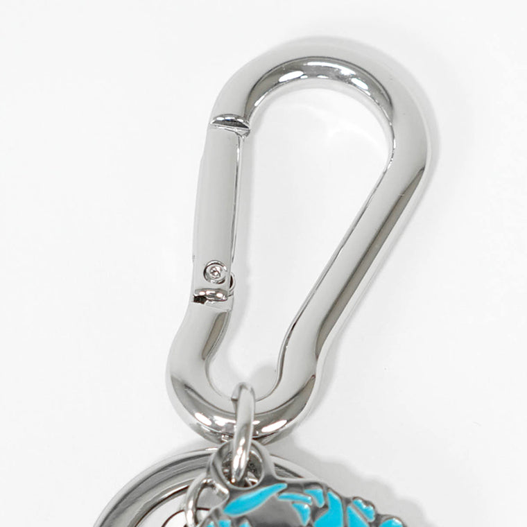 marimekko レディース メンズ キーリング PUHALLUS VIHKIRUUSU KEY CHAIN 094597 TURQUOISE BLACK ターコイズ ブラック 590