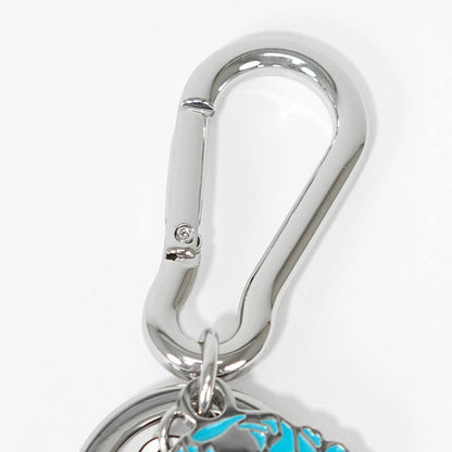 marimekko レディース メンズ キーリング PUHALLUS VIHKIRUUSU KEY CHAIN 094597 TURQUOISE BLACK ターコイズ ブラック 590