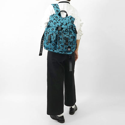 marimekko レディース バックパック EVERYTHING BACKPACK L UNIKKO 094603 BLUE BLACK ブルー ブラック 590