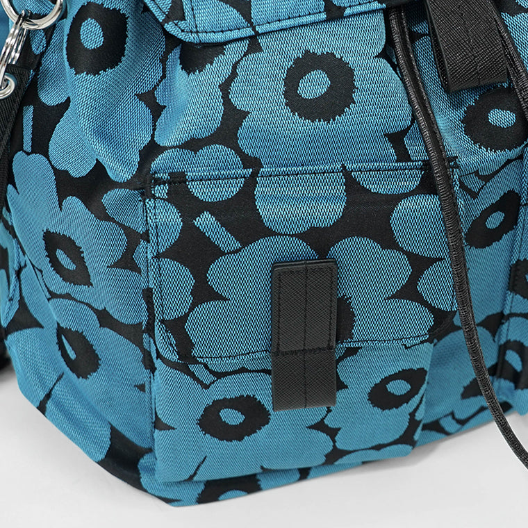 marimekko レディース バックパック EVERYTHING BACKPACK L UNIKKO 094603 BLUE BLACK ブルー ブラック 590