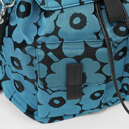 marimekko レディース バックパック EVERYTHING BACKPACK L UNIKKO 094603 BLUE BLACK ブルー ブラック 590