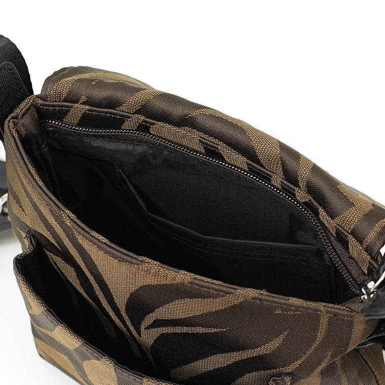 marimekko レディース メンズ ショルダーバッグ MINI MESSENGER JOKURAITA 094608 BROWN DARK BROWN ブラウン ダークブラウン 880
