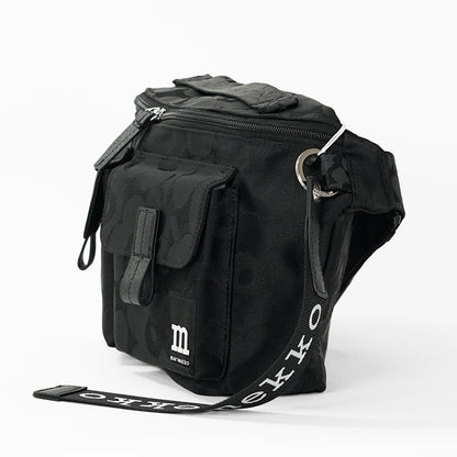 marimekko レディース メンズ ベルトバッグ SLING BAG M UNIKKO 094617 ブラック 999