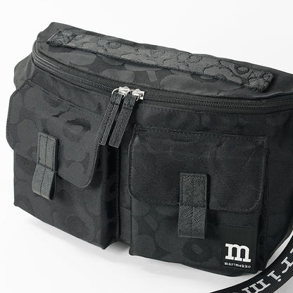 marimekko レディース メンズ ベルトバッグ SLING BAG M UNIKKO 094617 ブラック 999