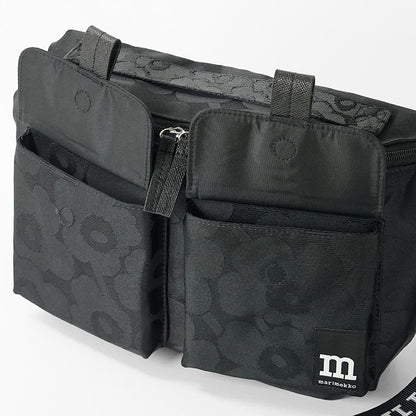 marimekko レディース メンズ ベルトバッグ SLING BAG M UNIKKO 094617 ブラック 999
