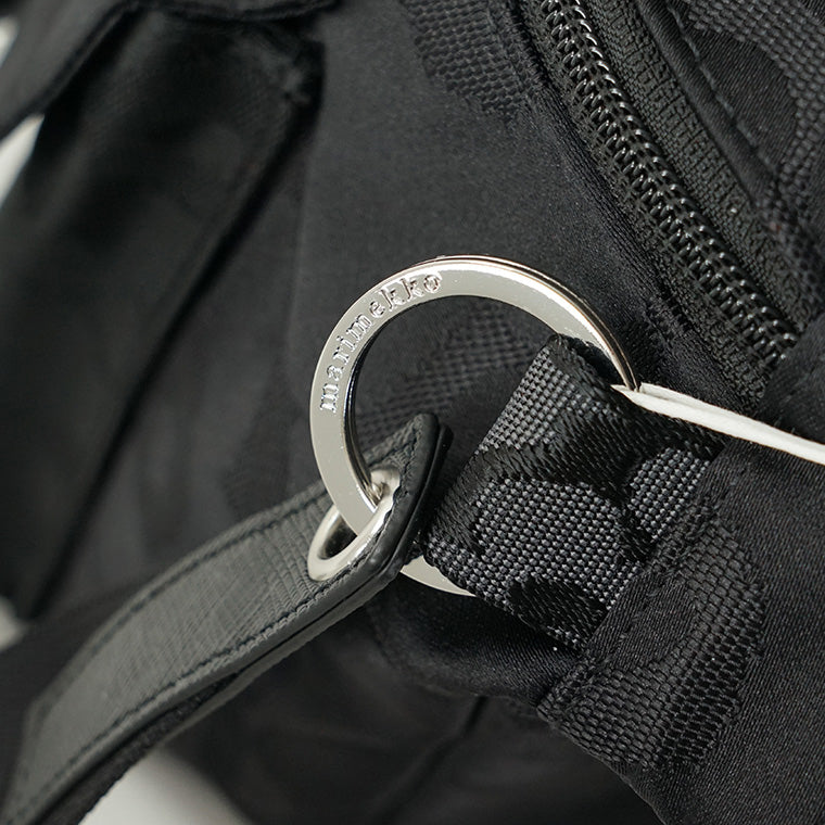 marimekko レディース メンズ ベルトバッグ SLING BAG M UNIKKO 094617 ブラック 999