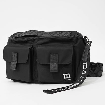 marimekko レディース メンズ ベルトバッグ SLING BAG M SOLID 094618 BLACK ブラック 009