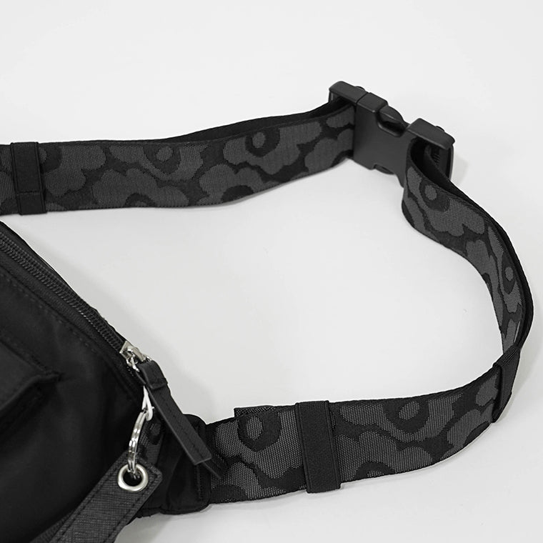 marimekko レディース メンズ ベルトバッグ SLING BAG M SOLID 094618 BLACK ブラック 009
