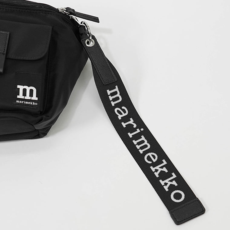 marimekko レディース メンズ ベルトバッグ SLING BAG M SOLID 094618 BLACK ブラック 009