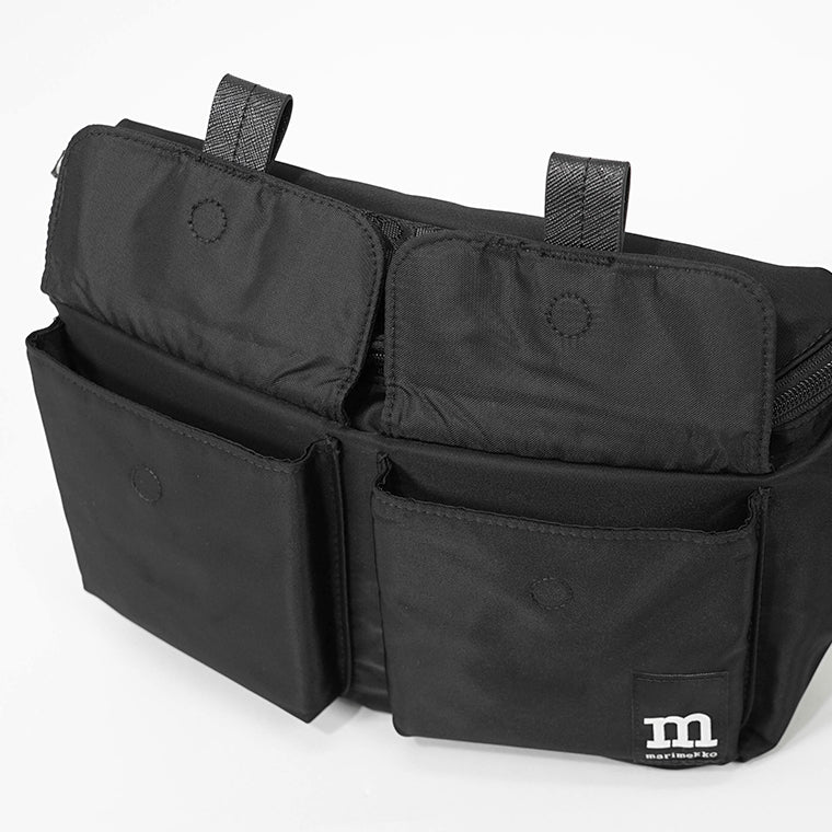 marimekko レディース メンズ ベルトバッグ SLING BAG M SOLID 094618 BLACK ブラック 009