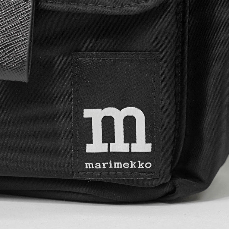 marimekko レディース メンズ ベルトバッグ SLING BAG M SOLID 094618 BLACK ブラック 009