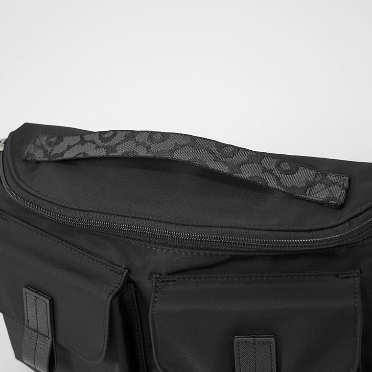 marimekko レディース メンズ ベルトバッグ SLING BAG M SOLID 094618 BLACK ブラック 009