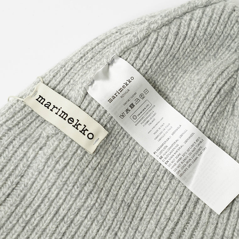 marimekko レディース メンズ ニットキャップ ROIHUA 094718 グレー 019