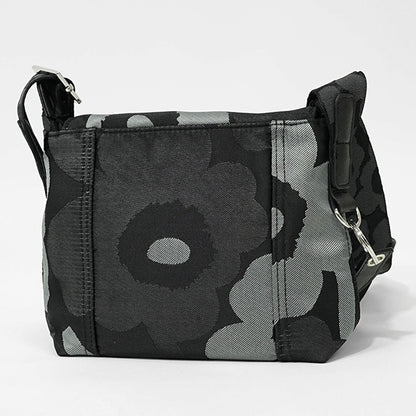 marimekko レディース メンズ ショルダーバッグ MINI MESSENGER UNIKKO 094808 グレー ダークグレー ブラック 990