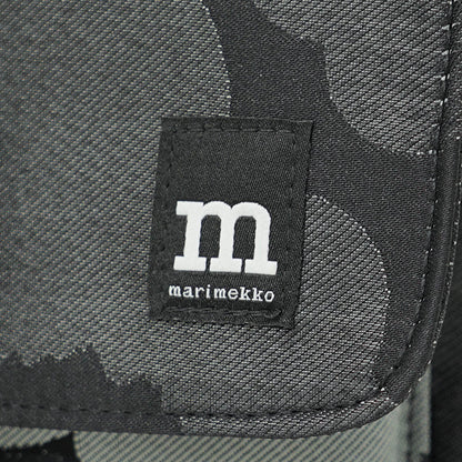 marimekko レディース メンズ ショルダーバッグ MINI MESSENGER UNIKKO 094808 グレー ダークグレー ブラック 990