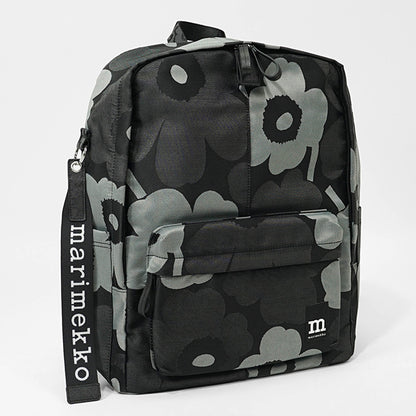marimekko レディース メンズ バックパック ZIP TOP BACKPACK UNIKKO 094809 GREY DARK GREY BLACK グレー ダークグレー ブラック 990