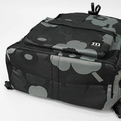 marimekko レディース メンズ バックパック ZIP TOP BACKPACK UNIKKO 094809 GREY DARK GREY BLACK グレー ダークグレー ブラック 990