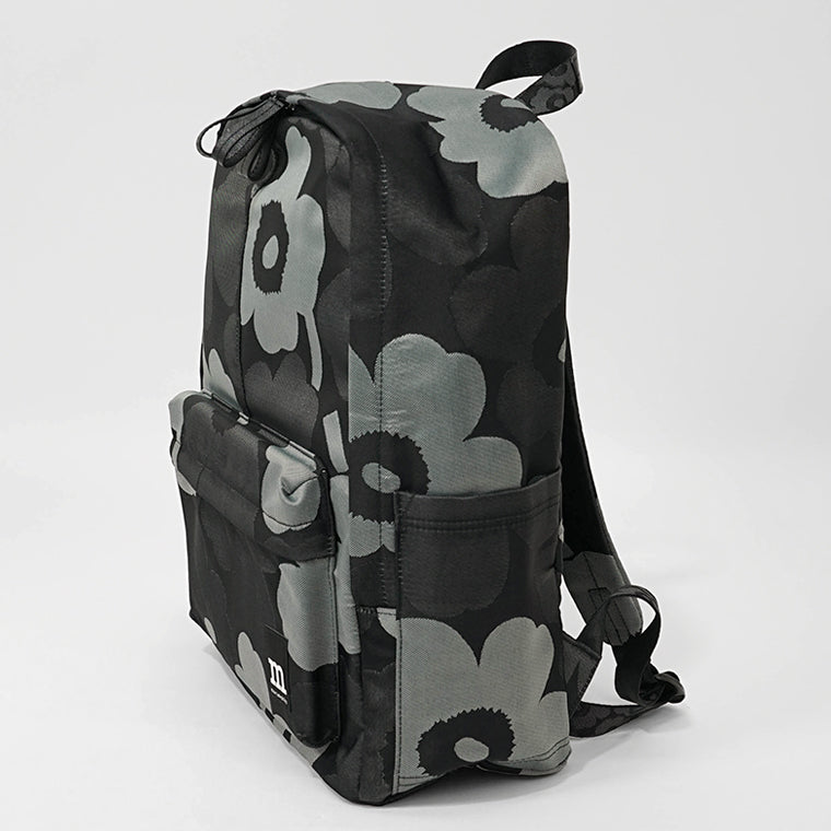 marimekko レディース メンズ バックパック ZIP TOP BACKPACK UNIKKO 094809 GREY DARK GREY BLACK グレー ダークグレー ブラック 990