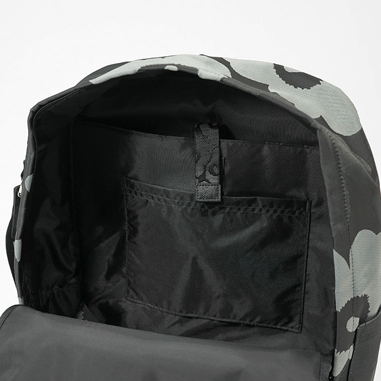 marimekko レディース メンズ バックパック ZIP TOP BACKPACK UNIKKO 094809 GREY DARK GREY BLACK グレー ダークグレー ブラック 990