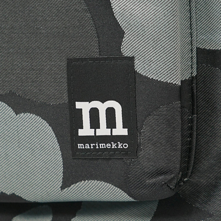 marimekko レディース メンズ バックパック ZIP TOP BACKPACK UNIKKO 094809 GREY DARK GREY BLACK グレー ダークグレー ブラック 990