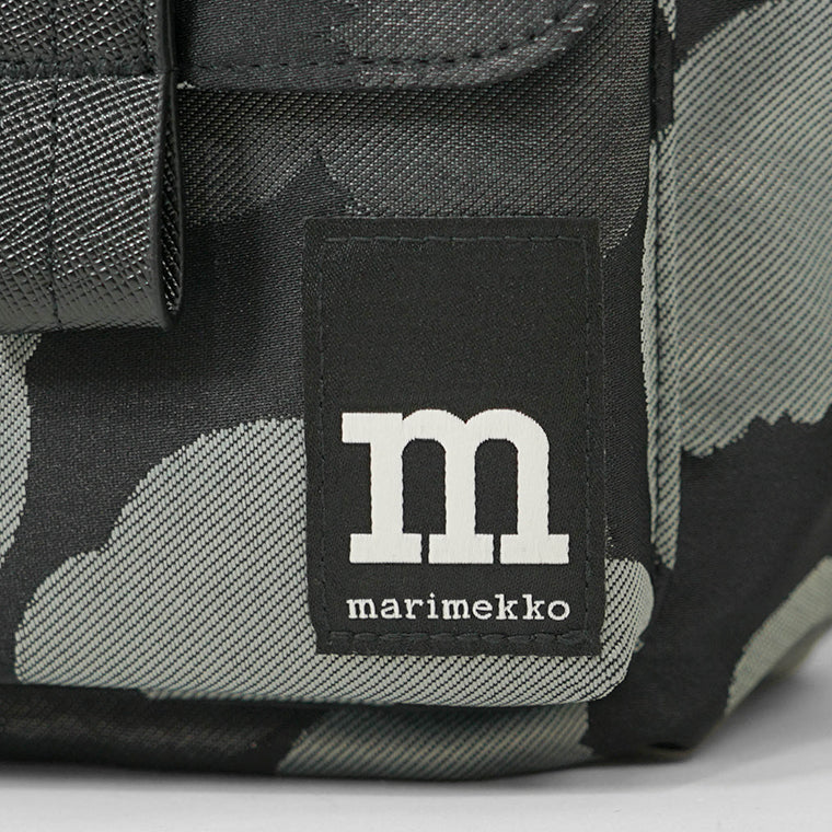 marimekko レディース メンズ ベルトバッグ SLING BAG M UNIKKO 094810 GREY DARK GREY BLACK グレー ダークグレー ブラック 990