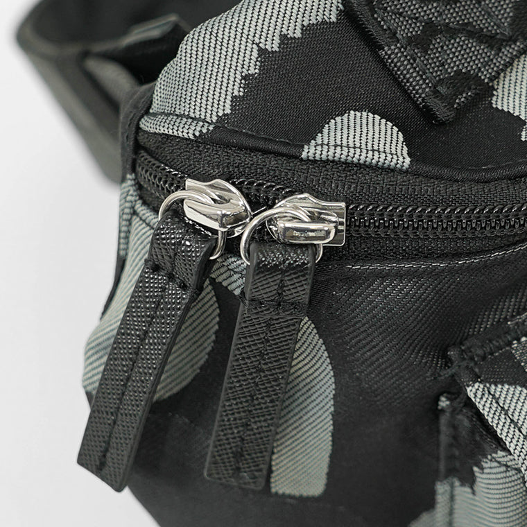 marimekko レディース メンズ ベルトバッグ SLING BAG M UNIKKO 094810 GREY DARK GREY BLACK グレー ダークグレー ブラック 990
