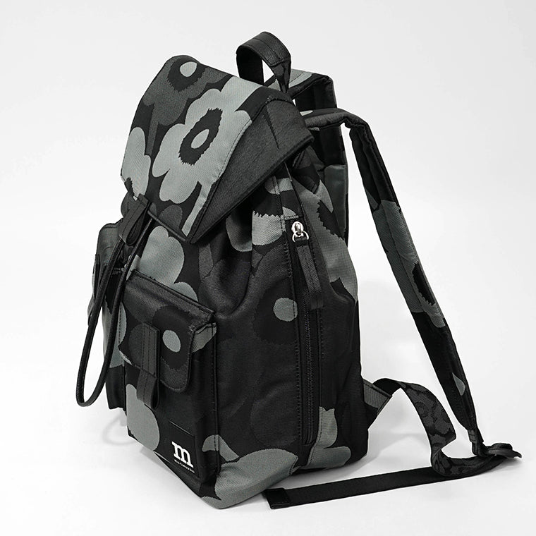marimekko レディース バックパック EVERYTHING BACKPACK L UNIKKO 094811 GREY DARK GREY BLACK グレー ダークグレー ブラック 990