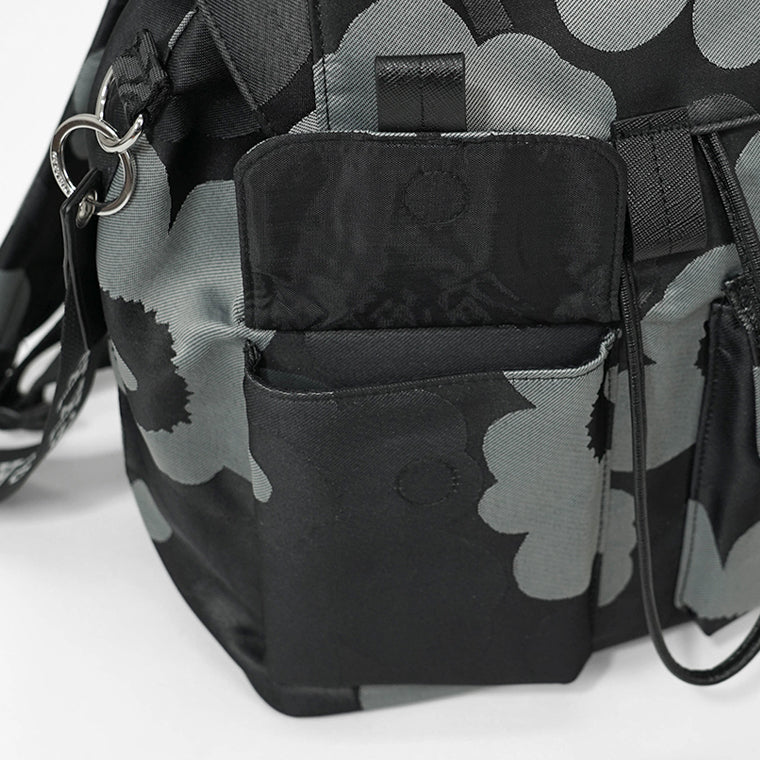 marimekko レディース バックパック EVERYTHING BACKPACK L UNIKKO 094811 GREY DARK GREY BLACK グレー ダークグレー ブラック 990