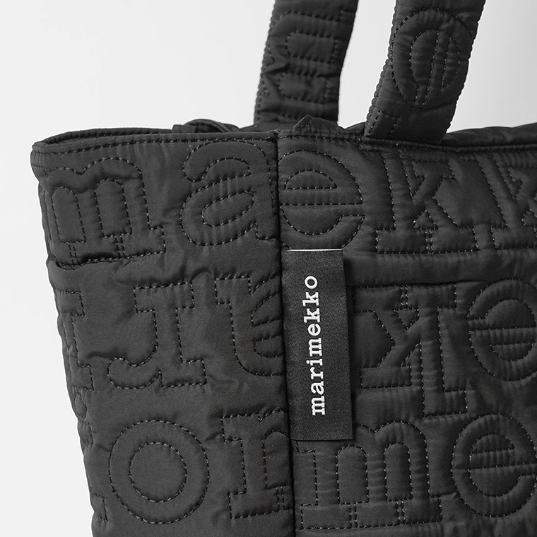 マリメッコ marimekko レディース トートバッグ ブラック ダーク