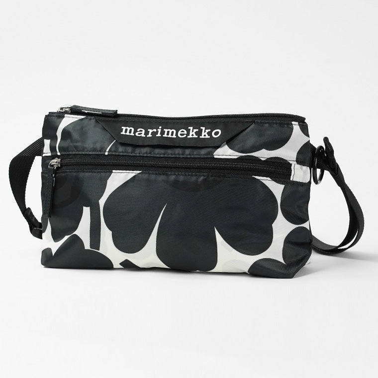 marimekko レディース メンズ ショルダーバッグ NEAT CROSSBODY UNIKKO S 095250 ダークグレー オフホワイト 919