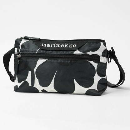 marimekko レディース メンズ ショルダーバッグ NEAT CROSSBODY UNIKKO S 095250 ダークグレー オフホワイト 919