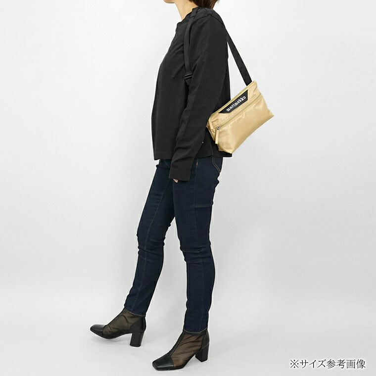 marimekko レディース メンズ ショルダーバッグ NEAT CROSSBODY UNIKKO S 095250 ダークグレー オフホワイト 919