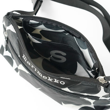 marimekko レディース メンズ ショルダーバッグ NEAT CROSSBODY UNIKKO S 095250 ダークグレー オフホワイト 919