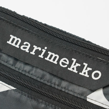 marimekko レディース メンズ ショルダーバッグ NEAT CROSSBODY UNIKKO S 095250 ダークグレー オフホワイト 919